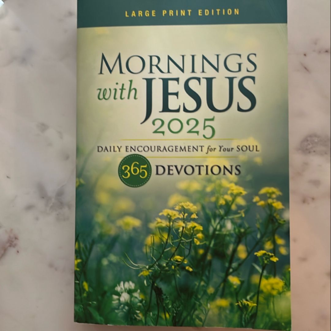 Mornings with Jesus 2025 Large Print