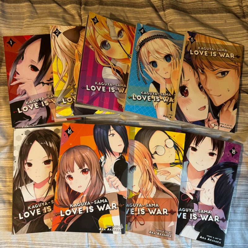 Kaguya-Sama: Love Is War Manga Lot