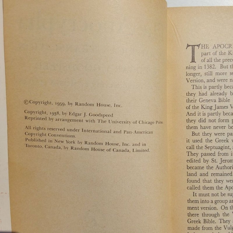 The Apocrypha