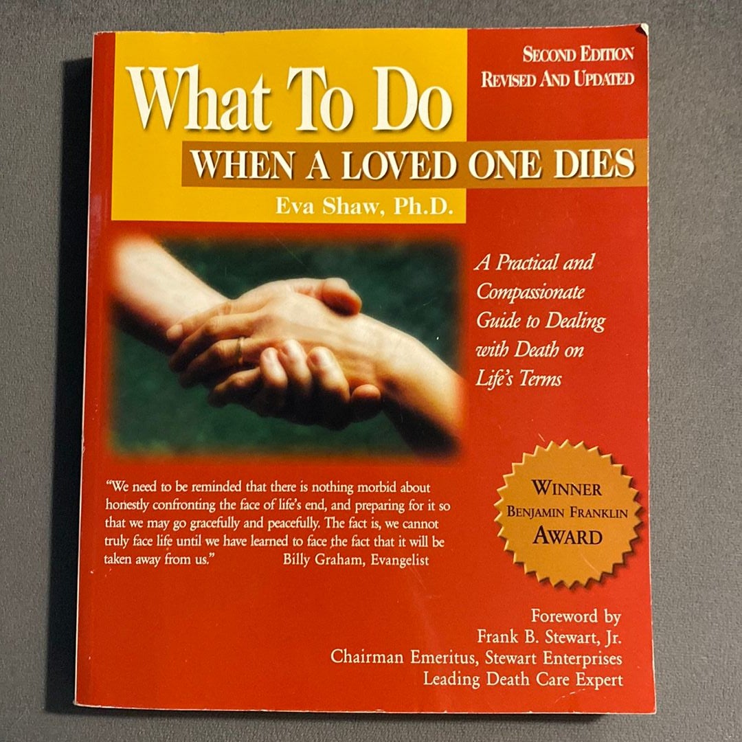 What To Do When A Loved One Dies By Eva Shaw, Paperback | Pangobooks