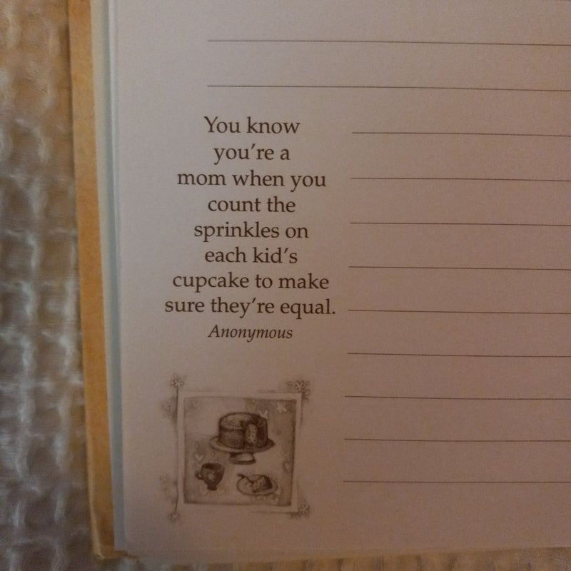 Treasured Moments fof Mom Journal 