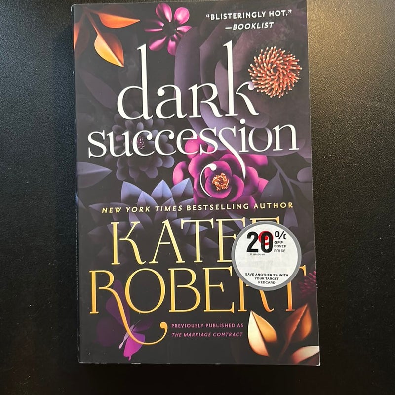 Dark Succession (previously Published As the Marriage Contract)