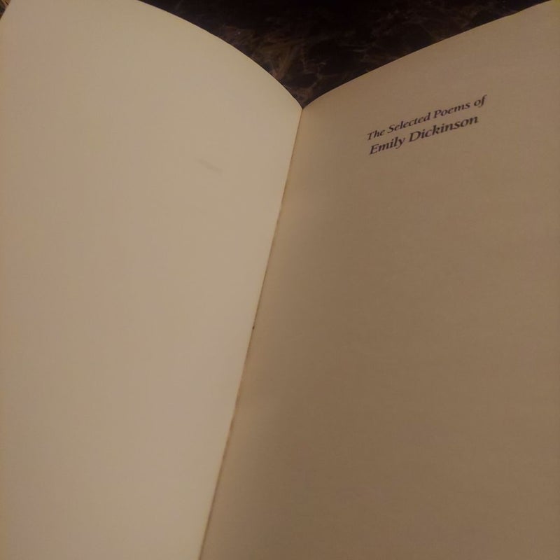 The Selected Poems of Emily Dickinson