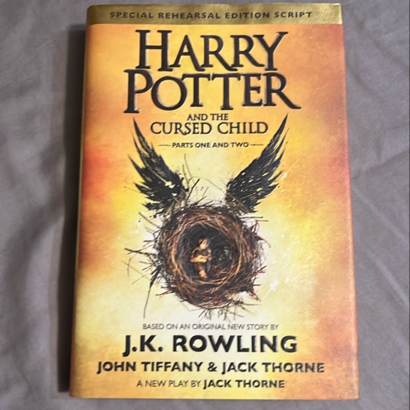Harry Potter and the Cursed Child Parts One and Two (Special Rehearsal Edition Script)