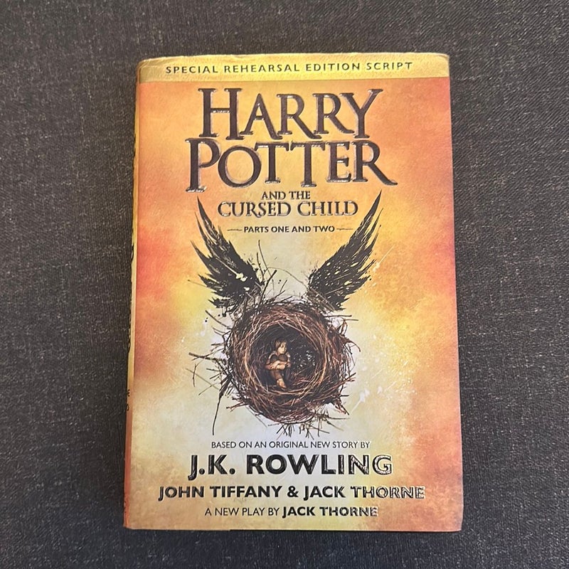 Harry Potter and the Cursed Child Parts One and Two (Special Rehearsal Edition Script)