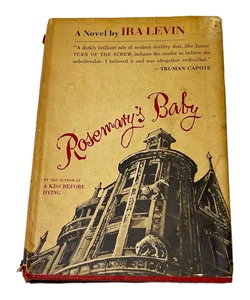 Rosemary's Baby by Ira Levin 1967 Random House Hardcover Vintage Book Club Ed