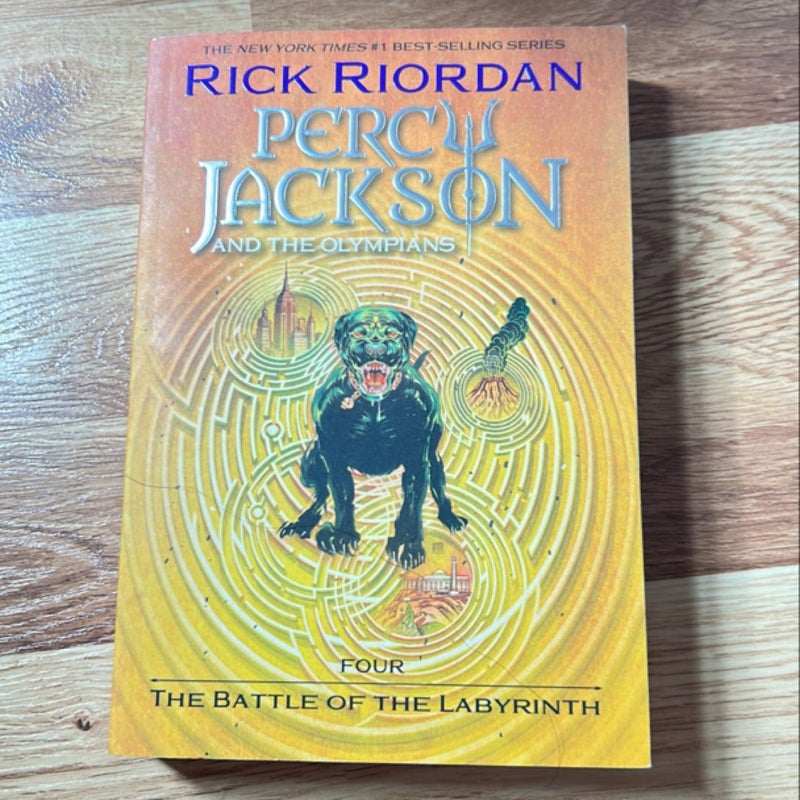 Percy Jackson and the Olympians, Book Four the Battle of the Labyrinth