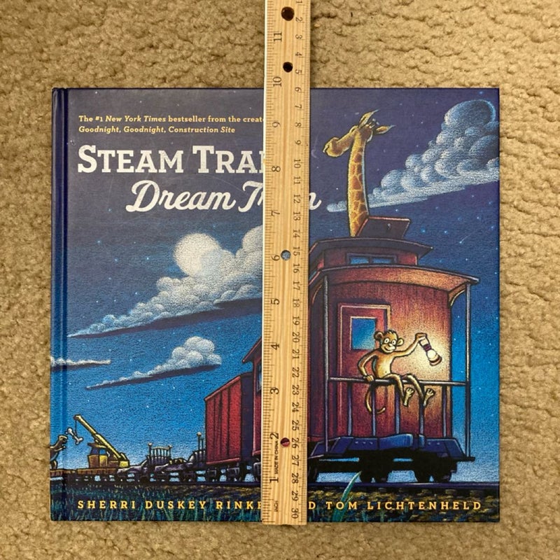 Steam Train, Dream Train (Easy Reader Books, Reading Books for Children)