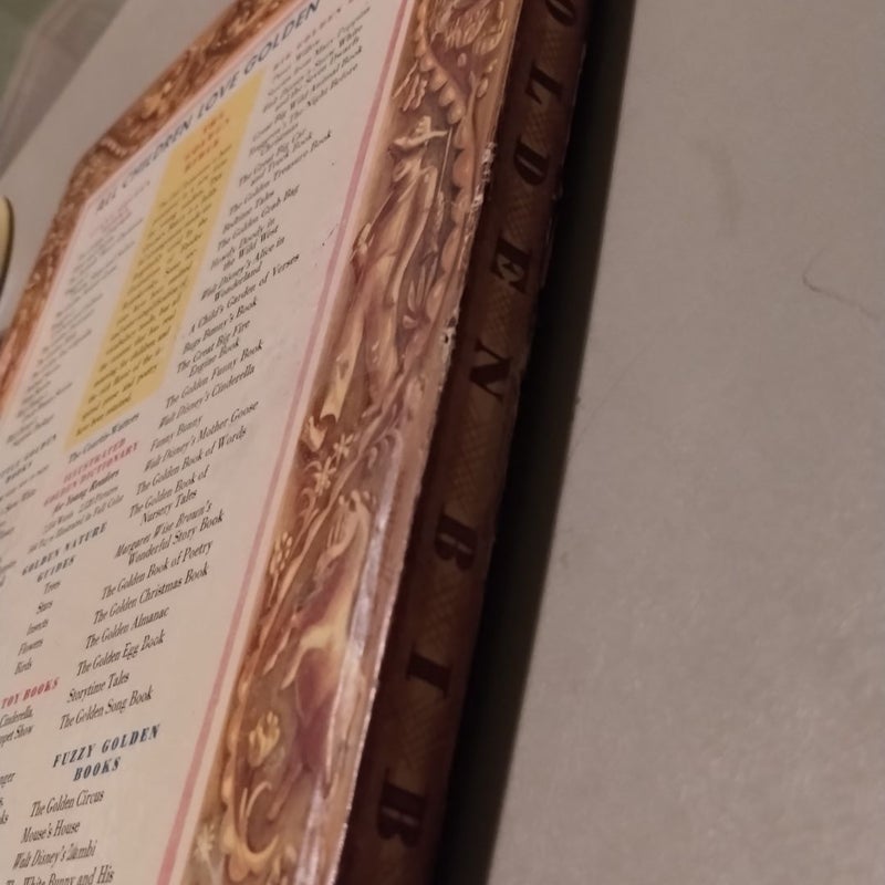 1946 The Golden Bible, The Old Testament A Giant Golden Book 