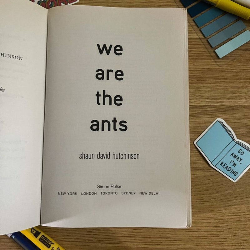 We Are the Ants