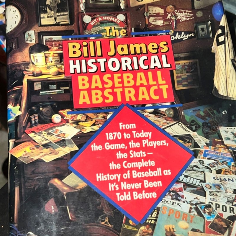 The Bill James Historical Baseball Abstract