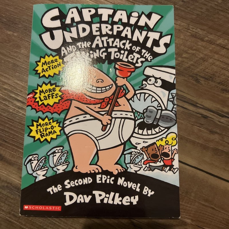Captain underpants and the attack of the talking toilets