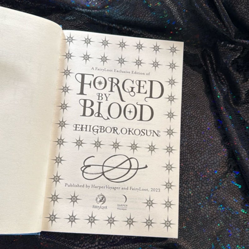 Forged by Blood - fairyloot