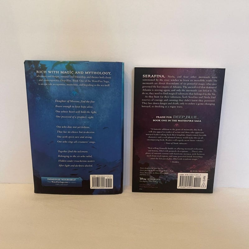 Waterfire Saga Books 1-2 Hardcover & Paperback