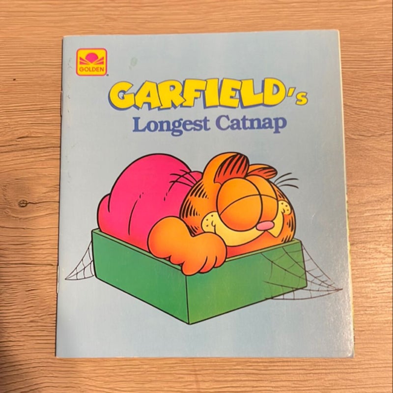 Garfield’s longest nap 