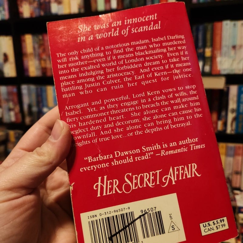 Her Secret Affair Stepback