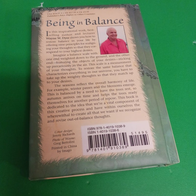 Being in Balance