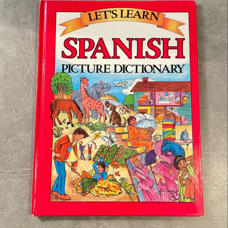 Let's Learn Spanish Picture Dictionary