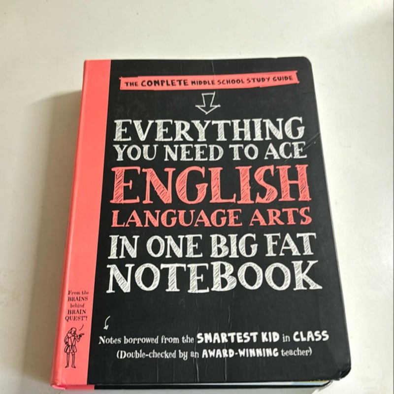 Everything You Need to Ace English Language Arts in One Big Fat Notebook