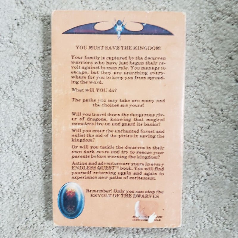 Revolt of the Dwarves: A Pick-a-Path Adventure (1st Printing, 1983)