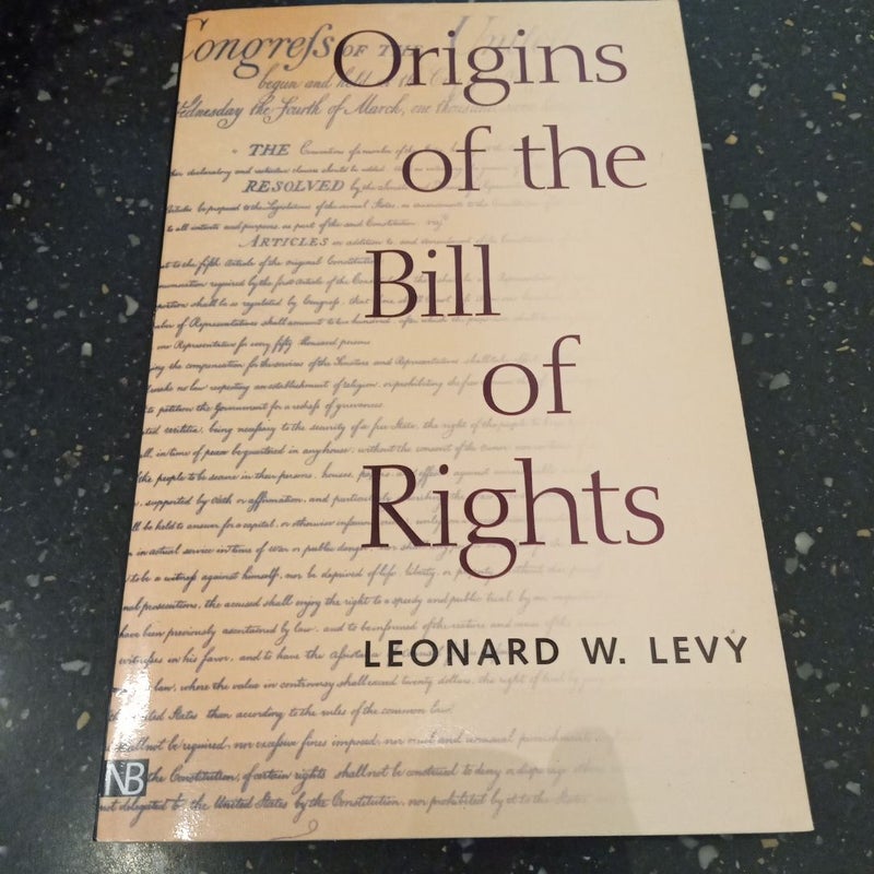 Origins of the Bill of Rights