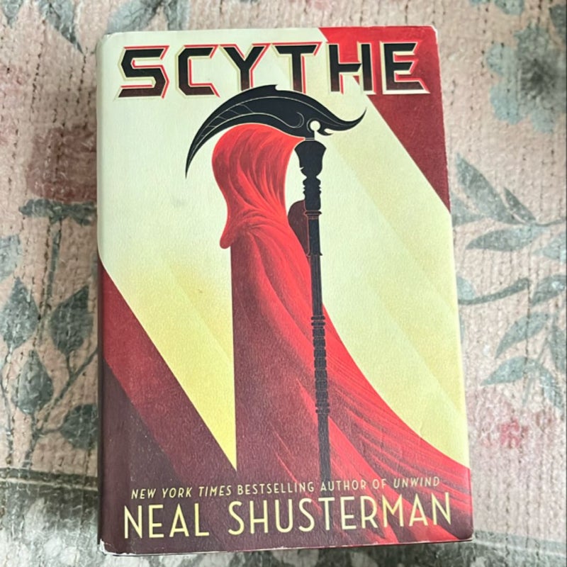 Scythe, first edition, signed copy!