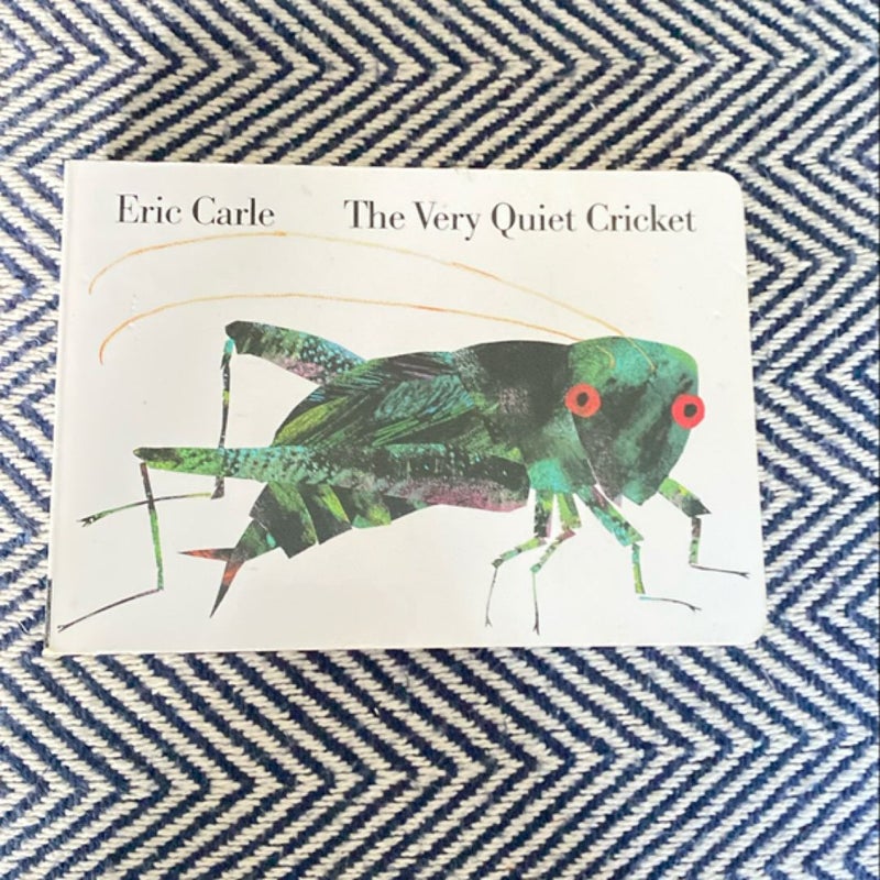 The Very Quiet Cricket Board Book