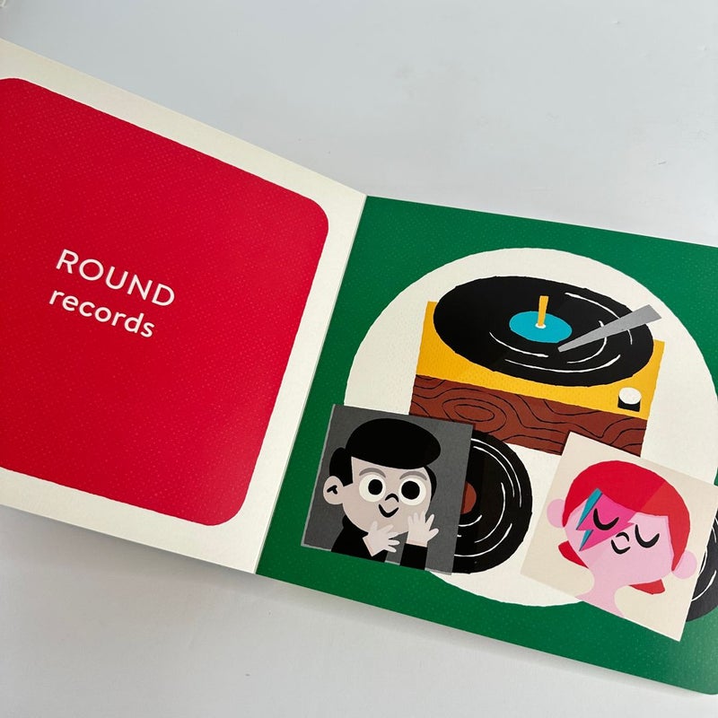 Baby Rocker, Baby Bowie-A Book about Adjectives
