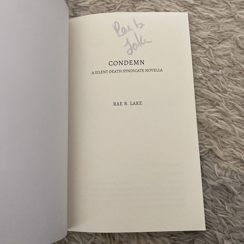 Condemn (Signed)