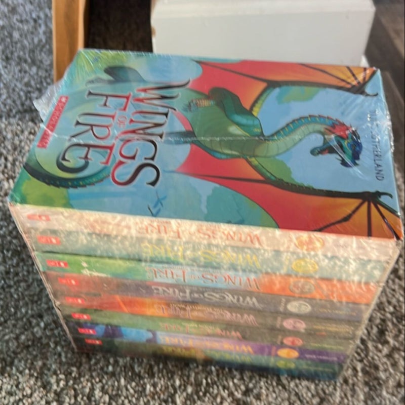 Wings of Fire Boxset 1-8