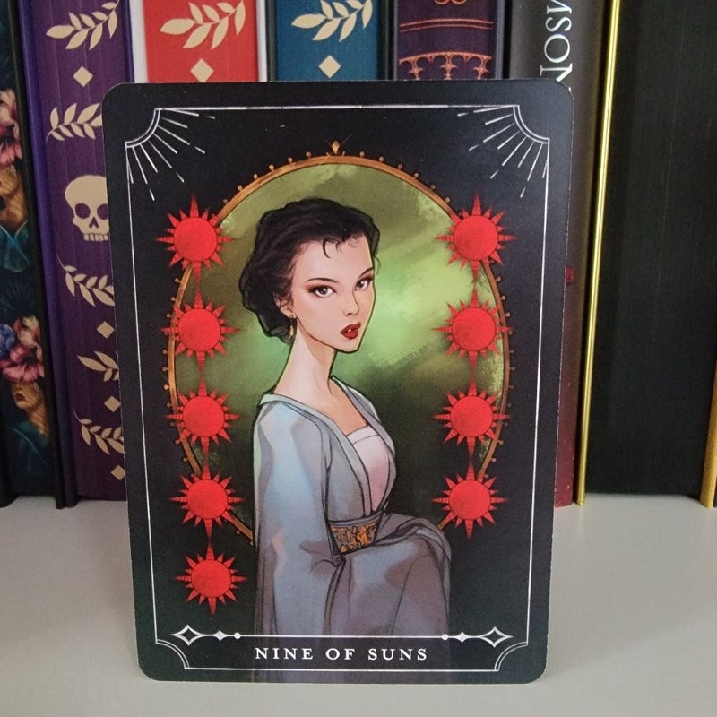 Fairyloot The Girl with No Reflection Tarot Cards 