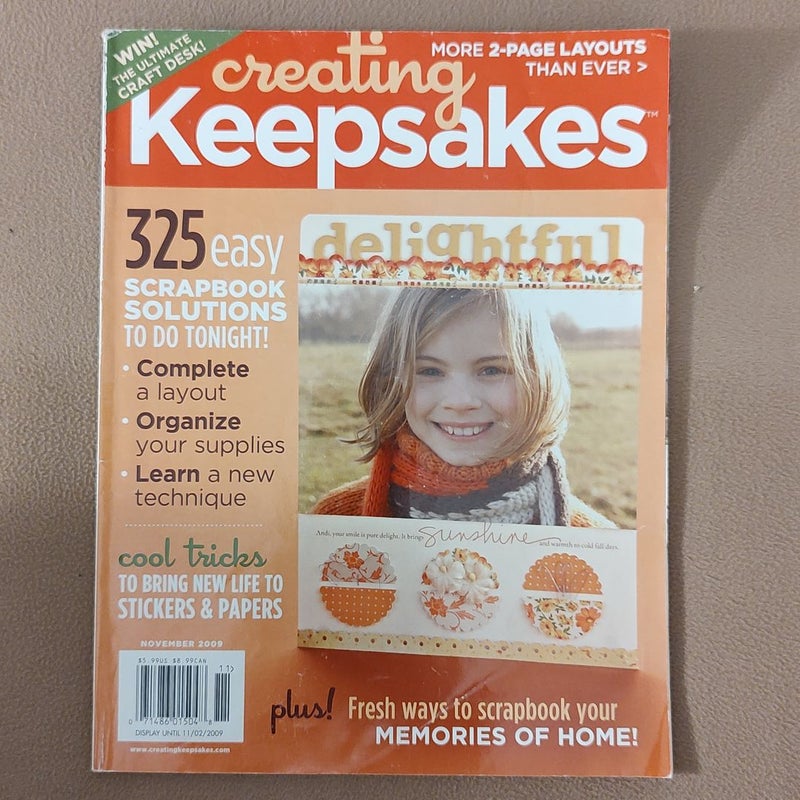 Bundle of Creating keepsakes scrapbooking magazines