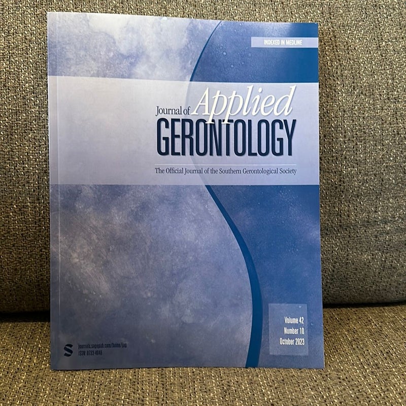 Journal of Applied Gerontology by Debra Dobbs, Paperback | Pangobooks