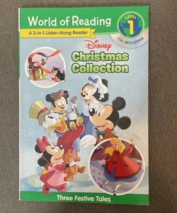 World of Reading: Disney Christmas Collection 3-In-1 Listen-along Reader-Level 1