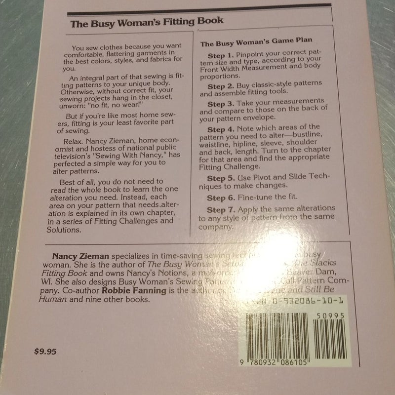 The Busy Woman's Fitting Book