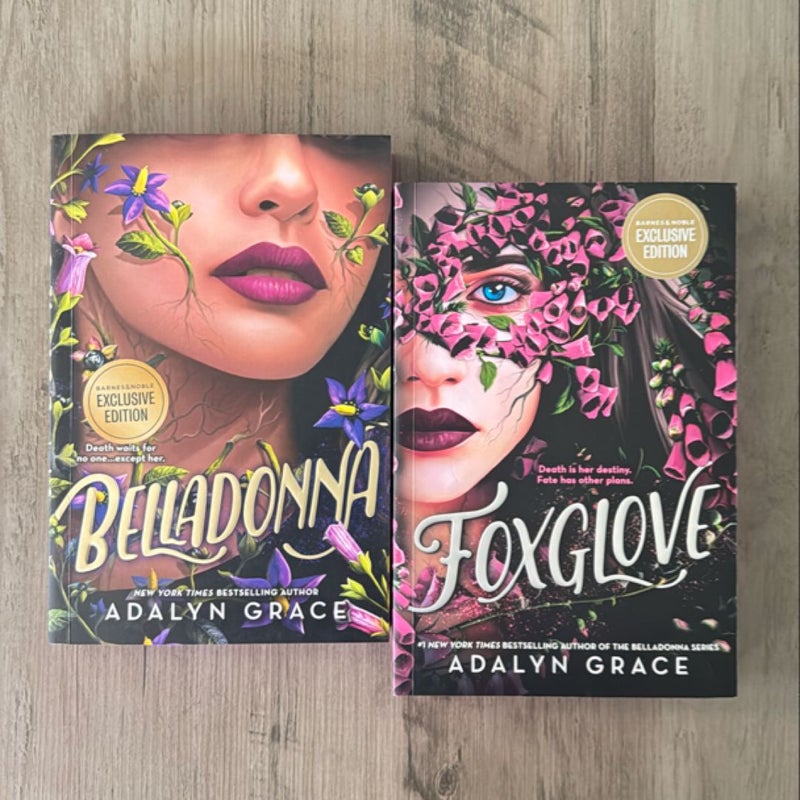 (B&N Exclusive) Belladonna + Foxglove by Adalyn Grace