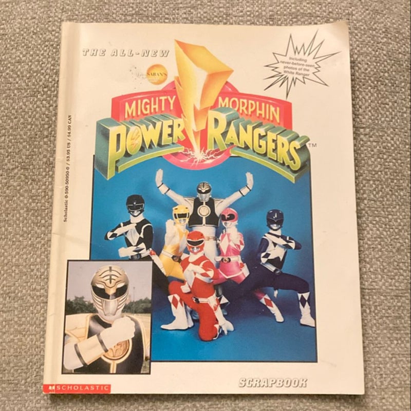 All-New Mighty Morphin Power Rangers Scrapbook