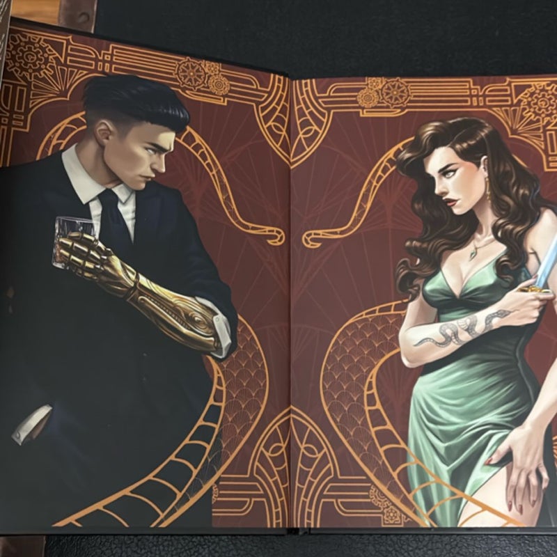 House of Bane and Blood - signed Bookisk Box edition w printed edges