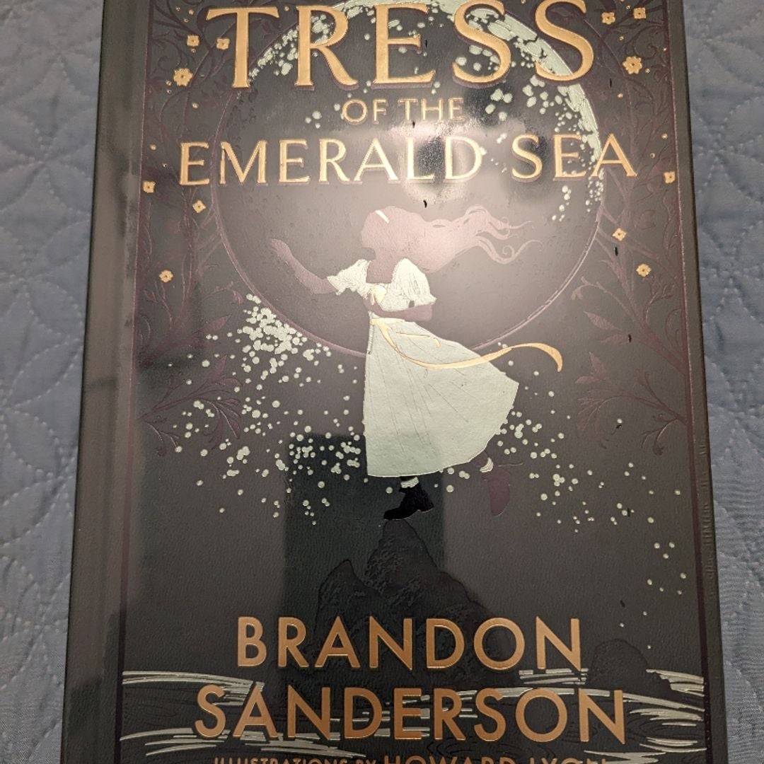 Brandon Sanderson Kickstarter TRESS OF THE EMERALD SEA HC Swag