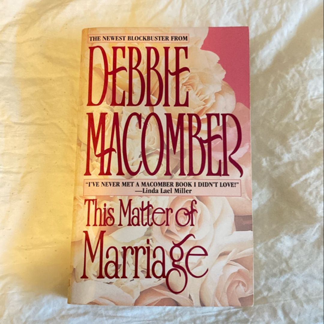 This Matter of Marriage