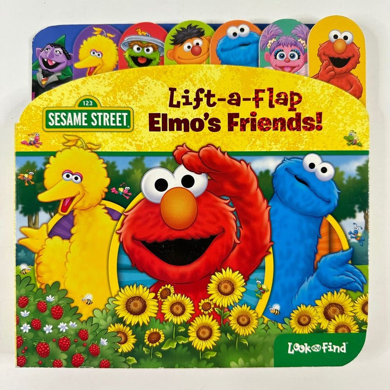 Sesame Street Elmo’s Friends Lift a Flap, Tabs