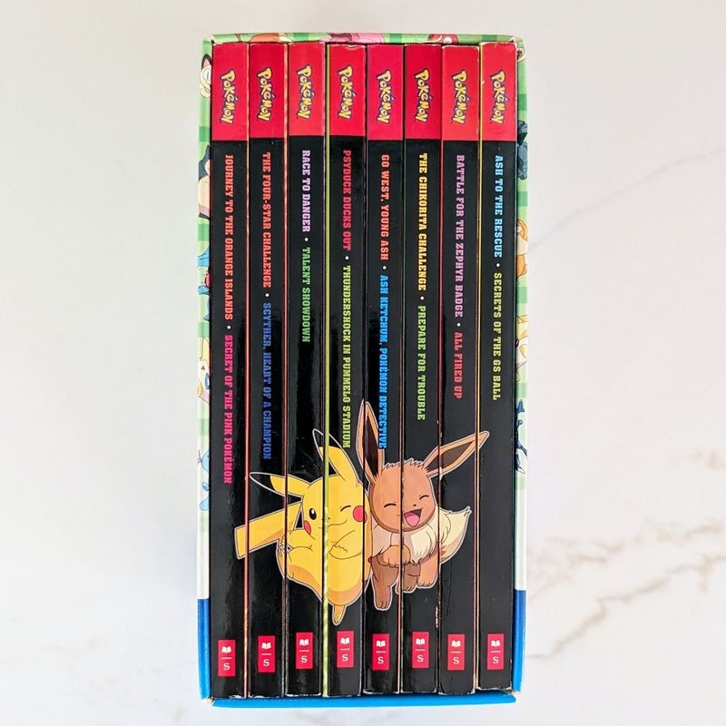 Pokemon Classic Adventure Collection Box Set (8 Books)