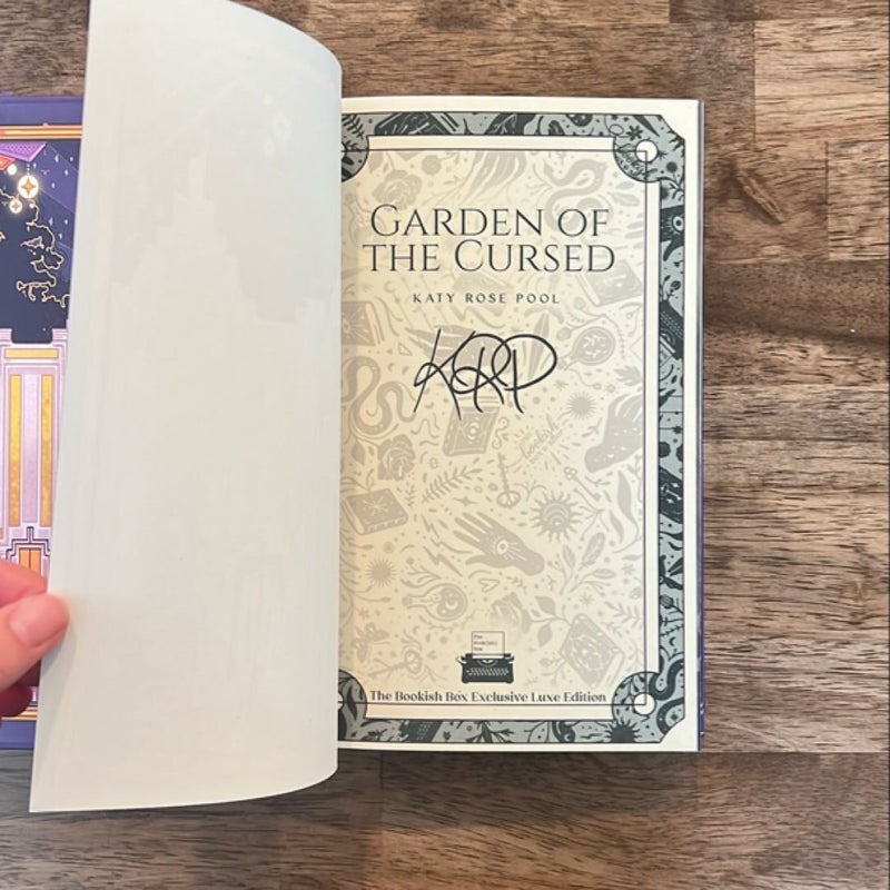 Garden of thr Cursed (Bookish Box)