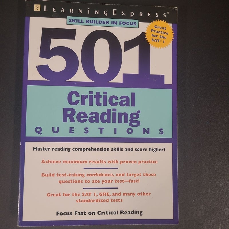 501 Critical Reading Questions