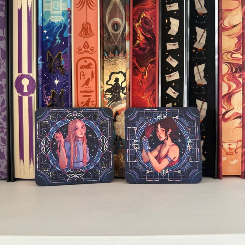 lunar chronicles coasters