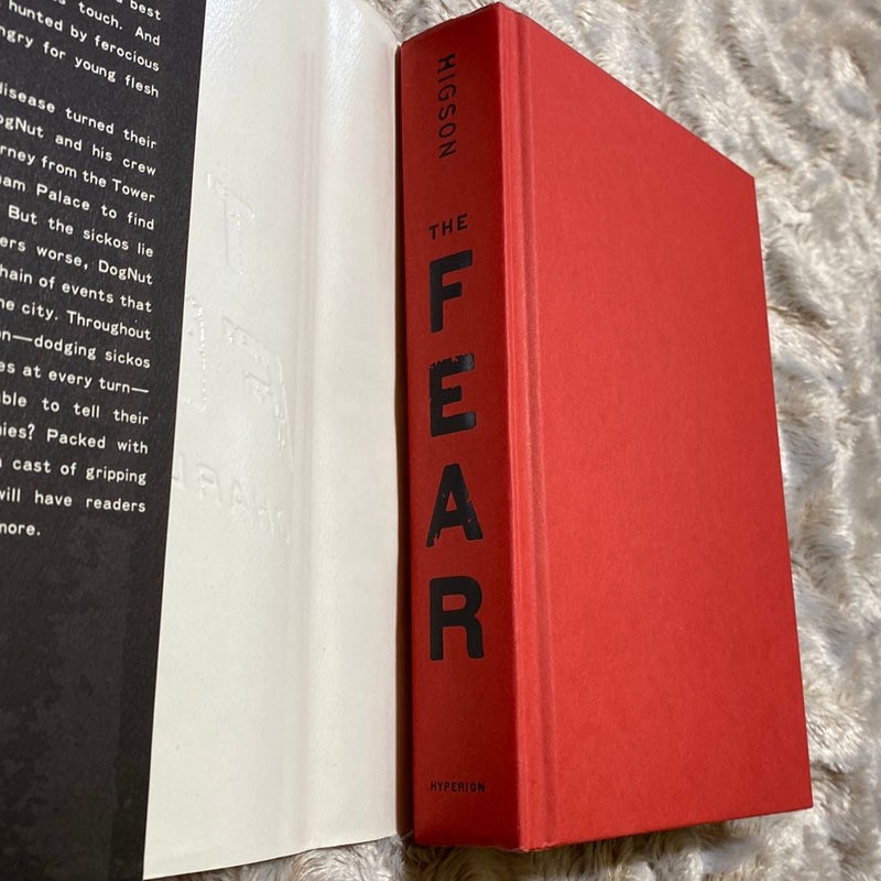The Fear (an Enemy Novel) (SPRAYED EDGES) (FIRST US EDITION)