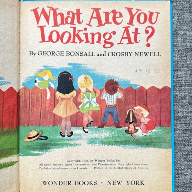 What Are You Looking At?