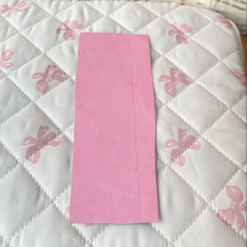 Reserved for Kari!  Art of Convenience + handmade bookmark 