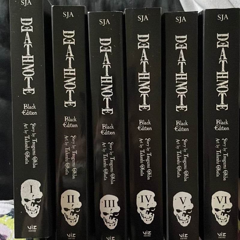 Death Note Black Edition 1-6 Plus Add-ons 