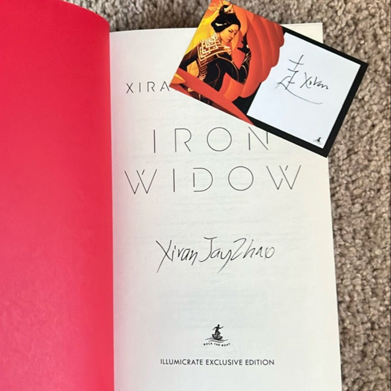 Iron Widow Illumicrate Signed